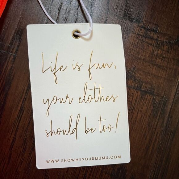 Show me your MUMU Orange Body Suit NEVER WORN Size Small Made in LA California - Picture 5 of 5